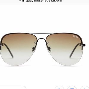 Quay Muse Fade BLACK/BROWN Sunglasses